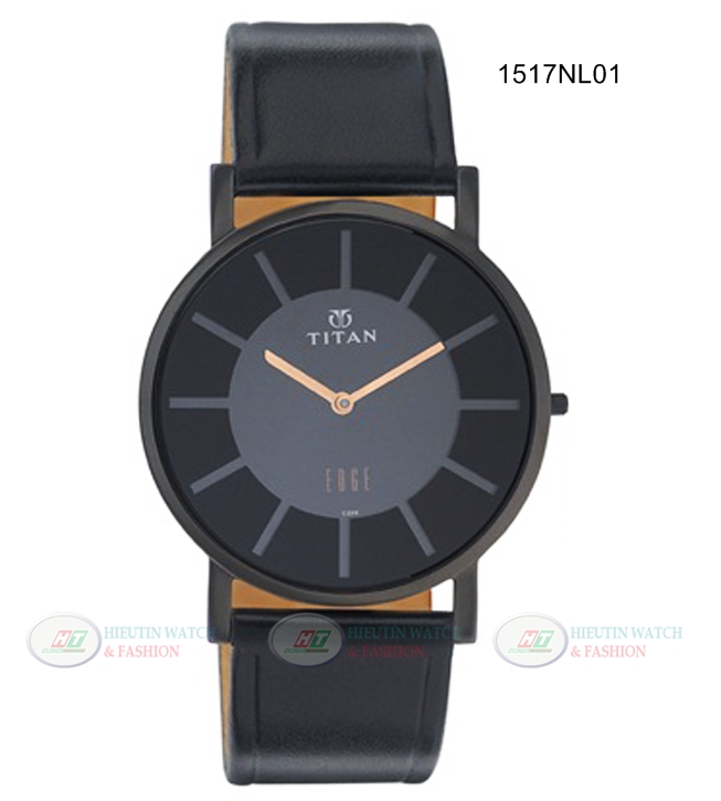 Đồng hồ đeo tay dây da Titan 1517NL01