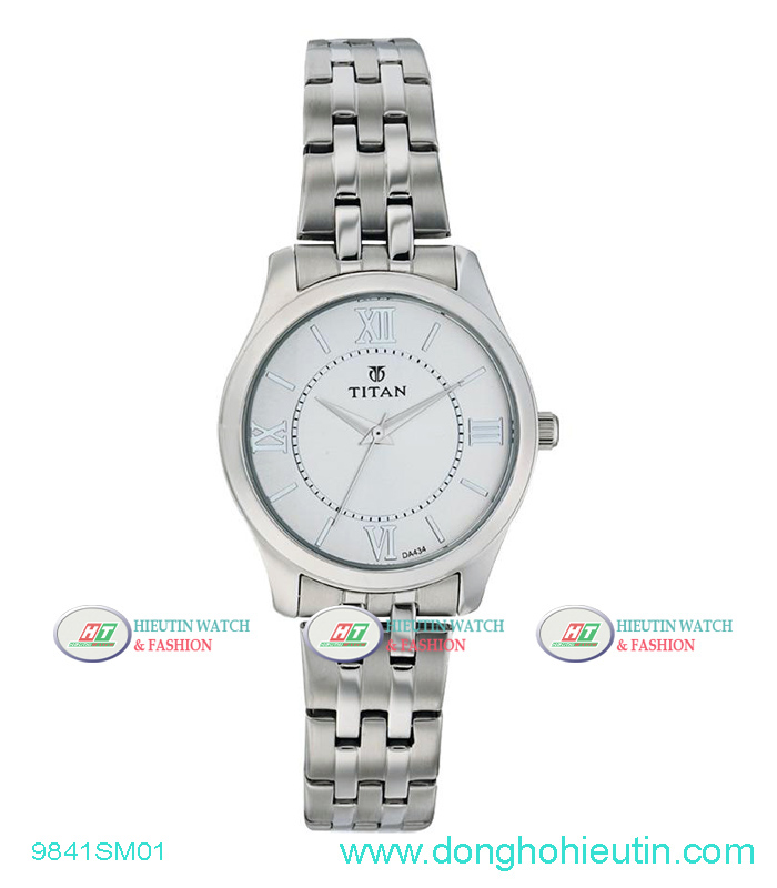 Đồng hồ đeo tay nữ Titan 9841SM01