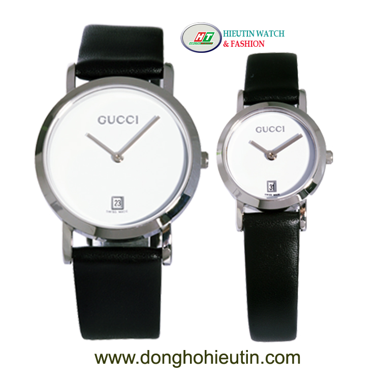 Đồng hồ Gucci 103G-WL01 Cặp Đôi ( Mặt Trắng )
