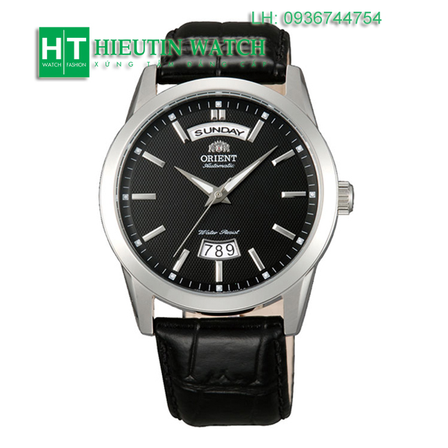 Đồng hồ dây da Orient FEV0S004BH - Đồng hồ tự động lịch treo