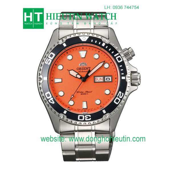 Đồng hồ Orient FEM6500AM9 - Đồng hồ dây inox HT34