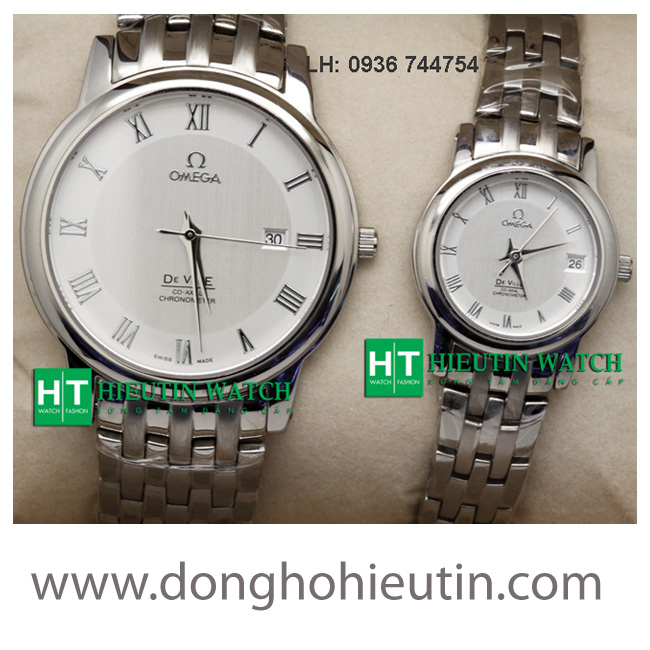 Đồng hồ Omega Mẫu 1036M- Cặp đôi màu trắng