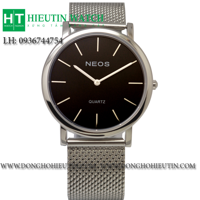 Đồng hồ Neos N40685M-SM01 - Mặt đen