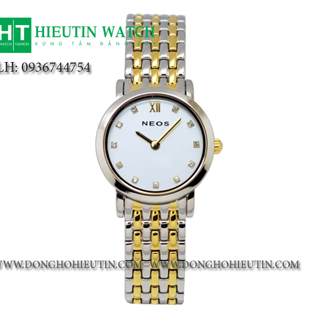 Đồng hồ Neos N30852L-BM01- Mặt trắng