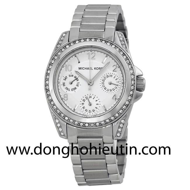 Đồng hồ MICHAEL KORS MK5612 - Dây vỏ inox mặt trắng