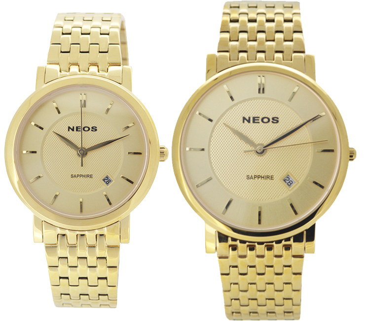 Đồng hồ Neos Nam N40676M-YM03  cao cấp mạ vàng
