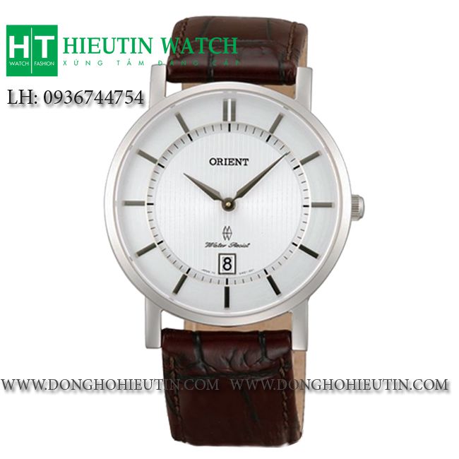 Đồng hồ dây da cao cấp Orient FGW01007W0