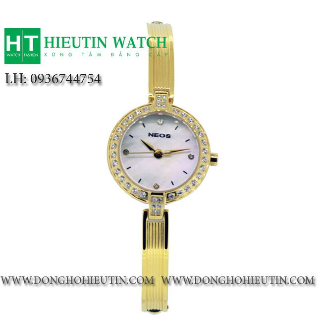Đồng hồ nữ Neos N60508A-YM01 mạ vàng 18K