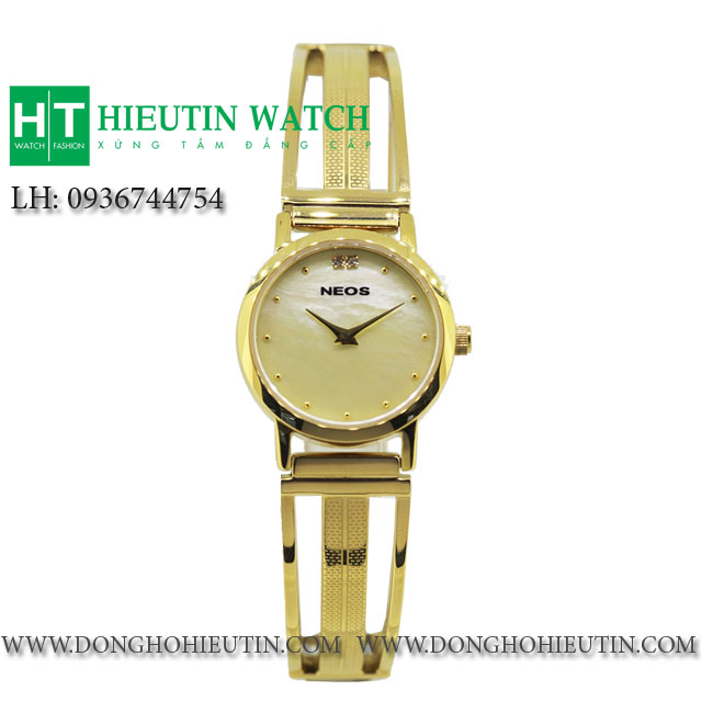 Đồng hồ nữ cao cấp mạ vàng Neos N60511-YM01 