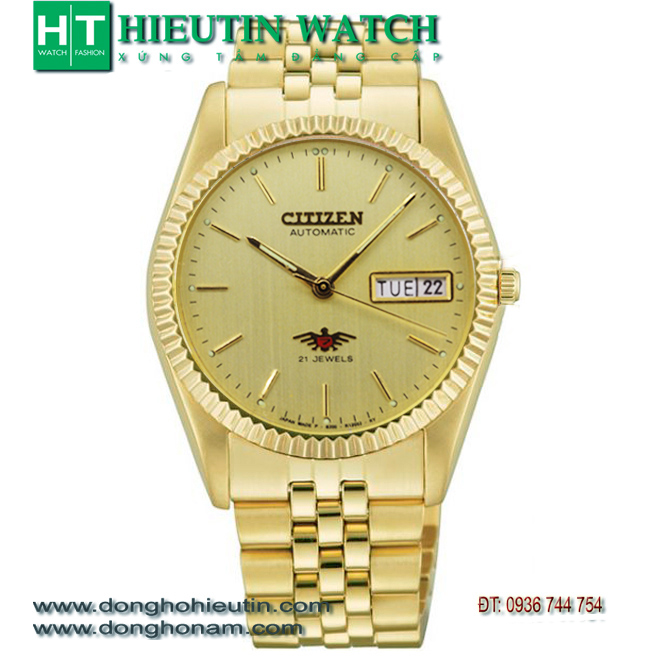 Đồng hồ Citizen NH2362-52A tự động dây vàng 18K