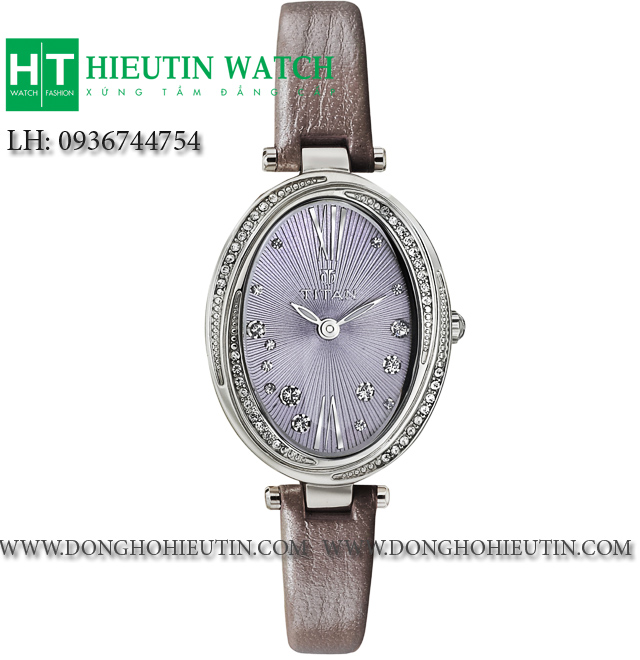 Đồng hồ nữ cao cấp Titan 95025SL02J