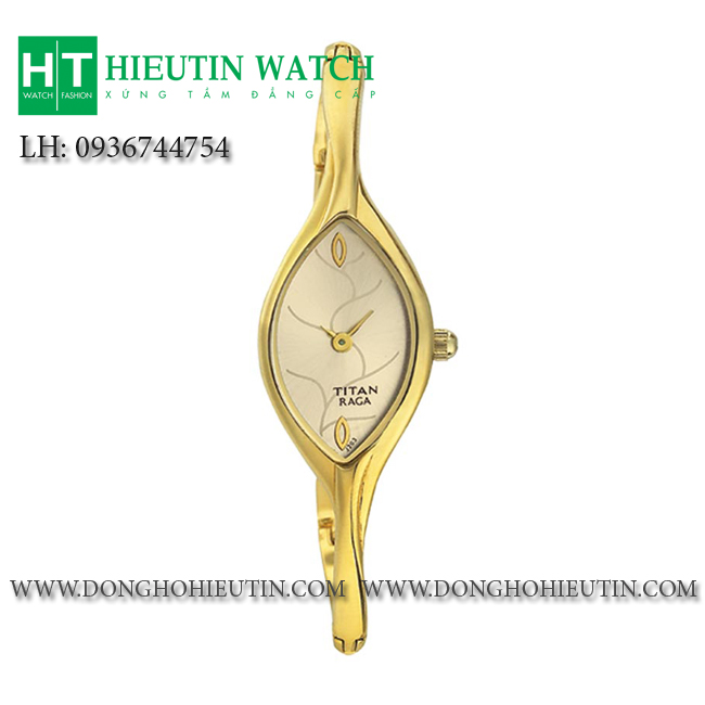 Đồng hồ nữ cao cấp Titan 9701YM02