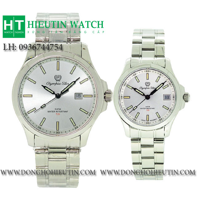Đồng hồ cặp đôi chính hãng OP 58054-TMS 58054-TLS