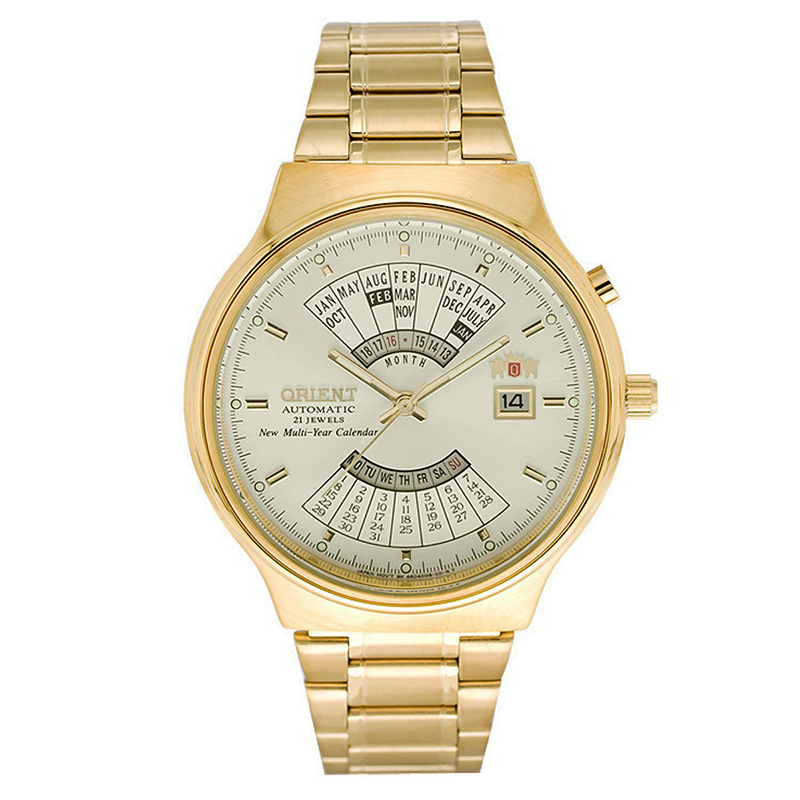 Đồng hồ Orient New multi-Year Calendar FEU00008CW