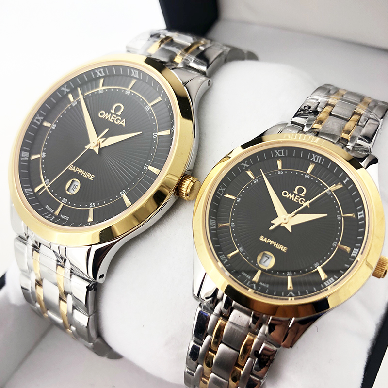 Đồng hồ Omega cặp đôi sapphire 9137
