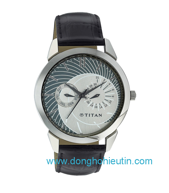 Đồng hồ dây da Titan 1509SL01 