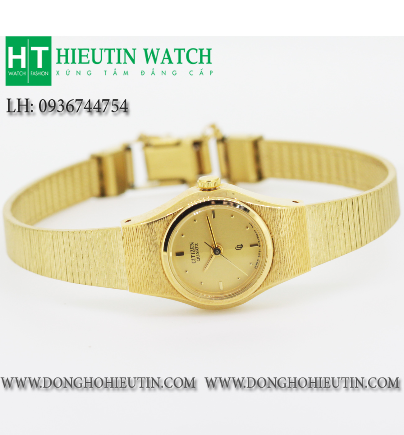 Đồng hồ Rolex nam mạ vàng, mặt trắng, size 36mm, máy nhật – Kenny Platform